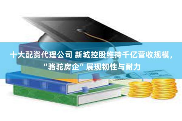 十大配资代理公司 新城控股维持千亿营收规模，“骆驼房企”展现韧性与耐力