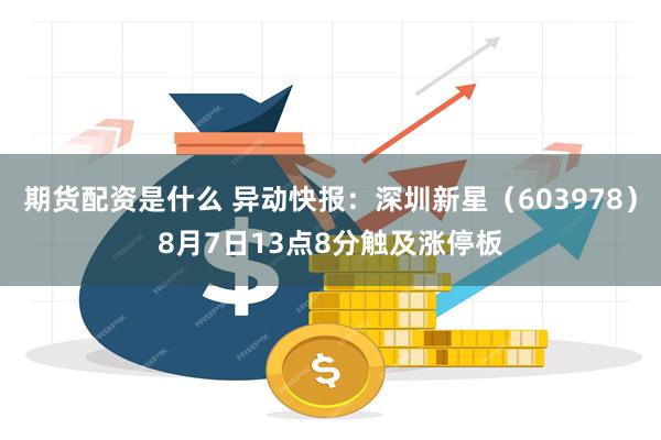 期货配资是什么 异动快报：深圳新星（603978）8月7日13点8分触及涨停板