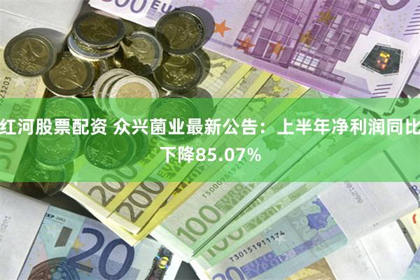 红河股票配资 众兴菌业最新公告：上半年净利润同比下降85.07%