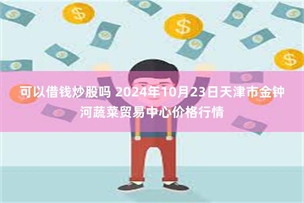 可以借钱炒股吗 2024年10月23日天津市金钟河蔬菜贸易中心价格行情