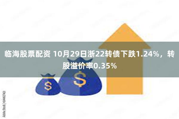 临海股票配资 10月29日浙22转债下跌1.24%，转股溢价率0.35%