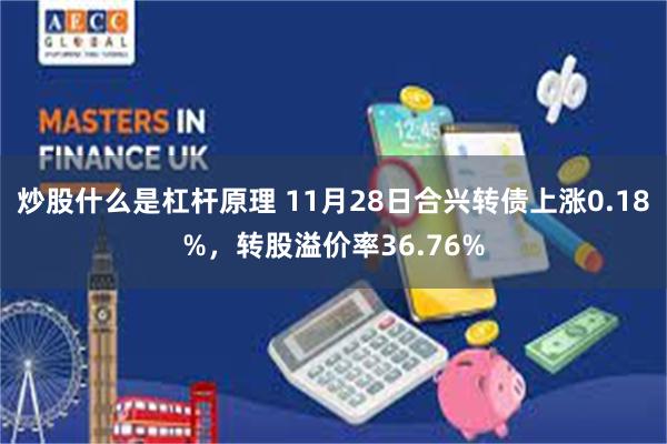 炒股什么是杠杆原理 11月28日合兴转债上涨0.18%，转股溢价率36.76%